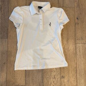 Fore All Women's Flirty Polo White Medium